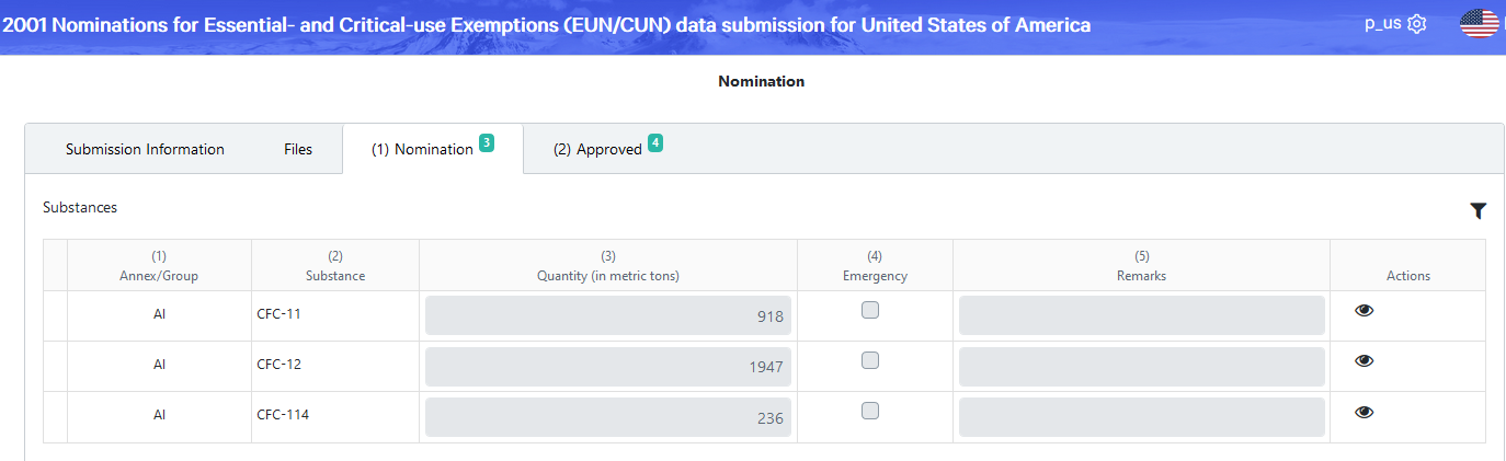 Other reporting forms — Online Reporting System 1.0 documentation